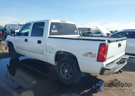 2006 Chevrolet Silverado 1500 Ls из США, поврежденный, VIN 2GCEK13VX61238450